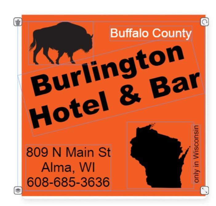 The Burlington Hotel & Bar - Alma Wi Bagian luar foto